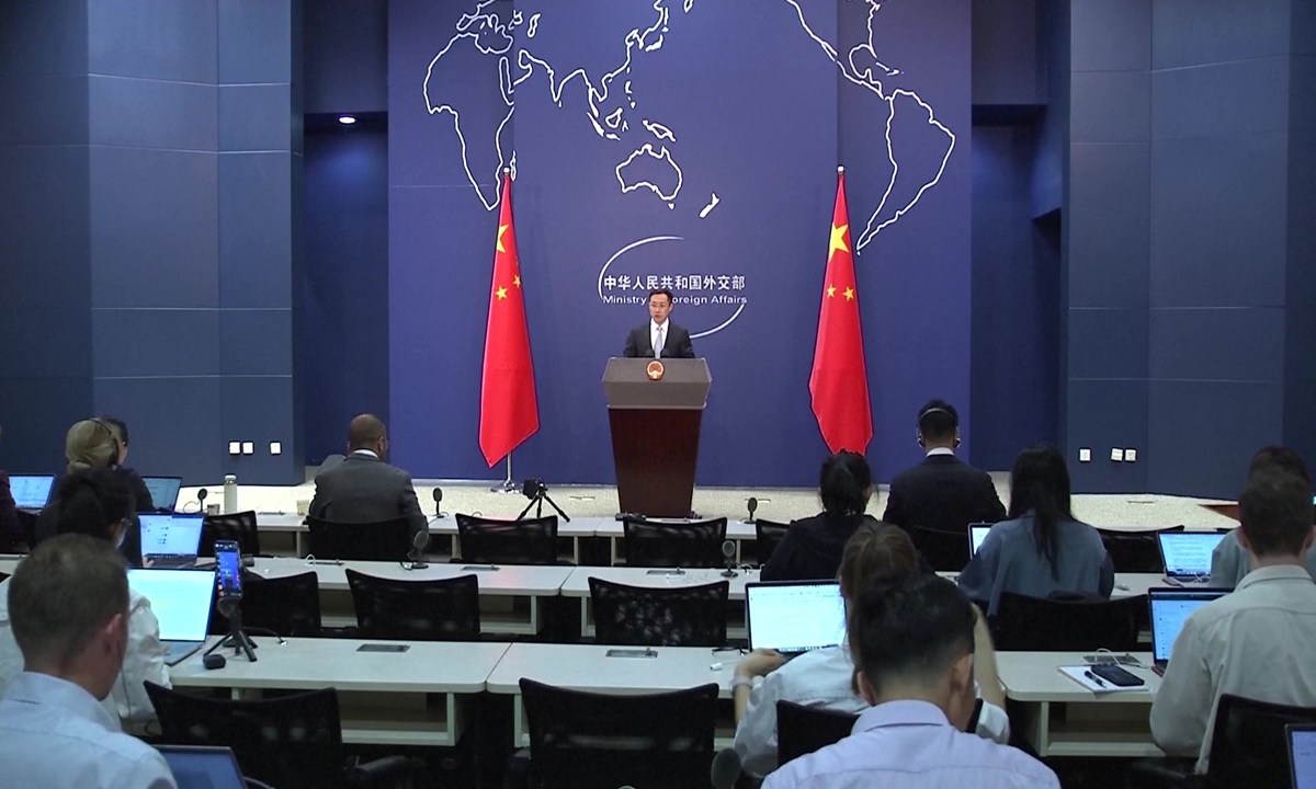 Chinese Foreign Ministry Spokesperson Lin Jian Photo: VCG