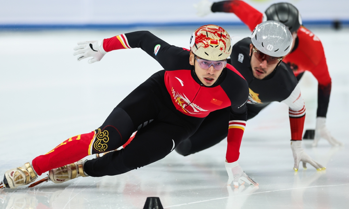 Chinese short trackers revive in home World Tour event with 3 golds, 2 bronzes