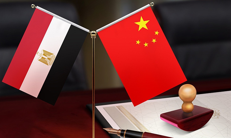 China Egypt relations. Photo: VCG