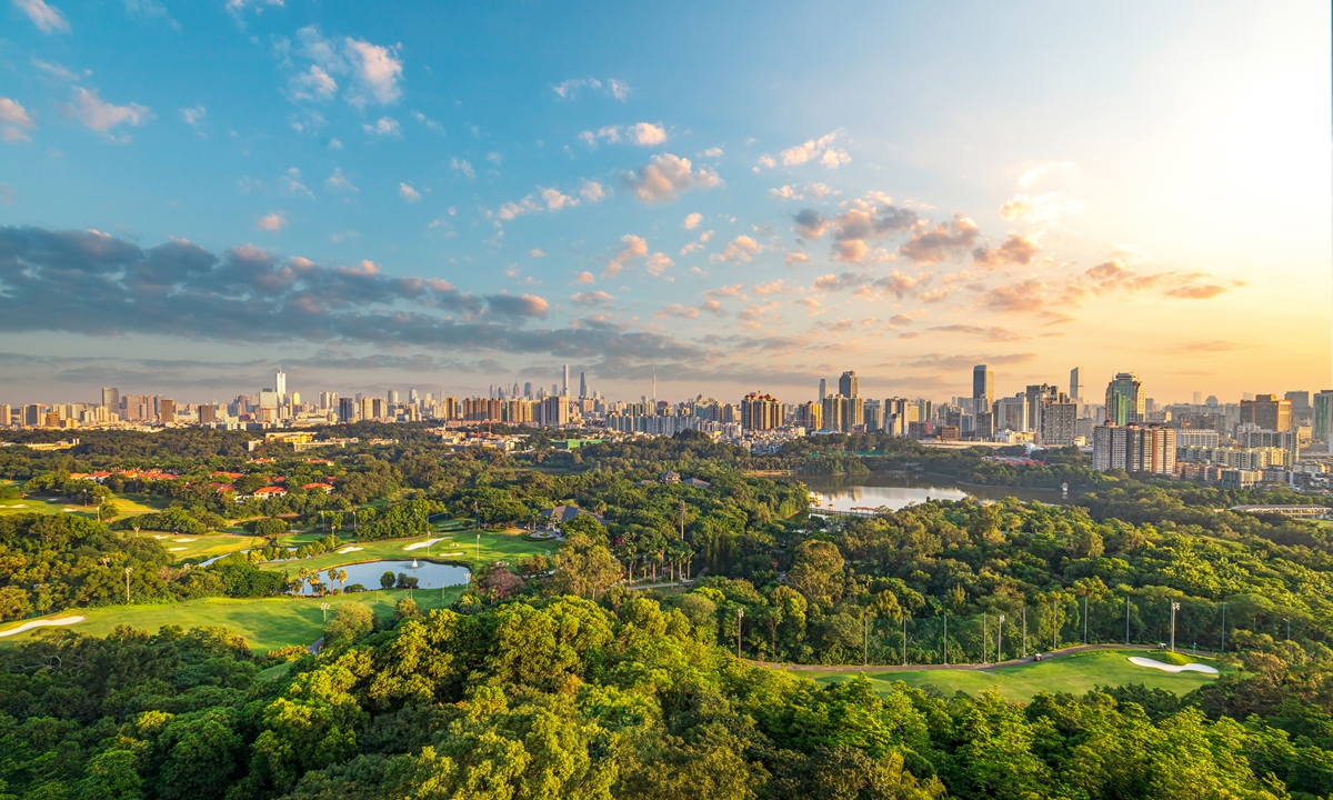 A view of Guangzhou, south China's Guangdong Province Photo: VCG