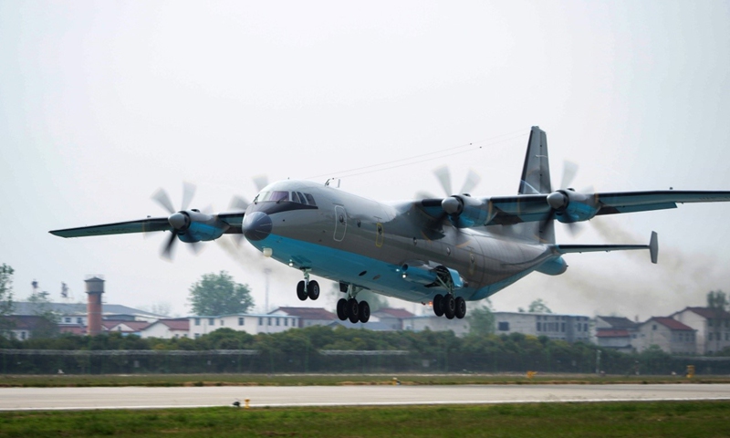 Y-9E transport aircraft Photo: Courtesy of AVIC SAIC