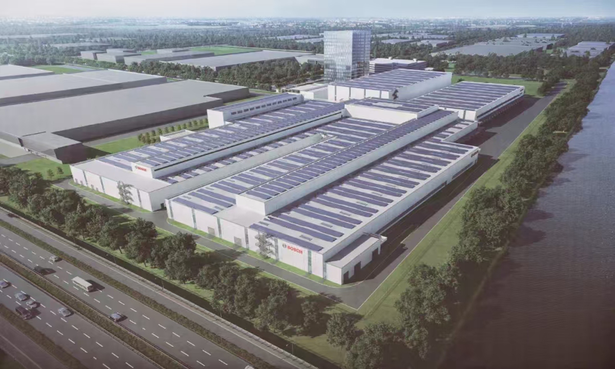 The second phase of a $1-billion investment project between Suzhou Industrial Park and Germany-based BOSCH, a major automotive technology supplier in the world, has broken ground, with operations expected to start in the fourth quarter of 2025. Photo：Suzhou Release