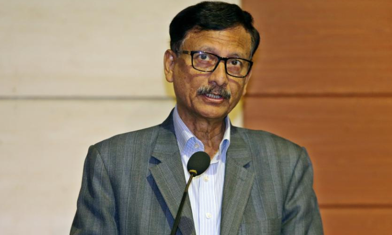 Bangladeshi Foreign Affairs Adviser Md Touhid Hossain delivers a speech during the opening ceremony of the international conference on China-South Asia Civilization and Connectivity: History and Contemporary Issues in Dhaka, Bangladesh, Dec. 27, 2024. An international conference on China-South Asia Civilization and Connectivity: History and Contemporary Issues opened here Friday. (Xinhua)