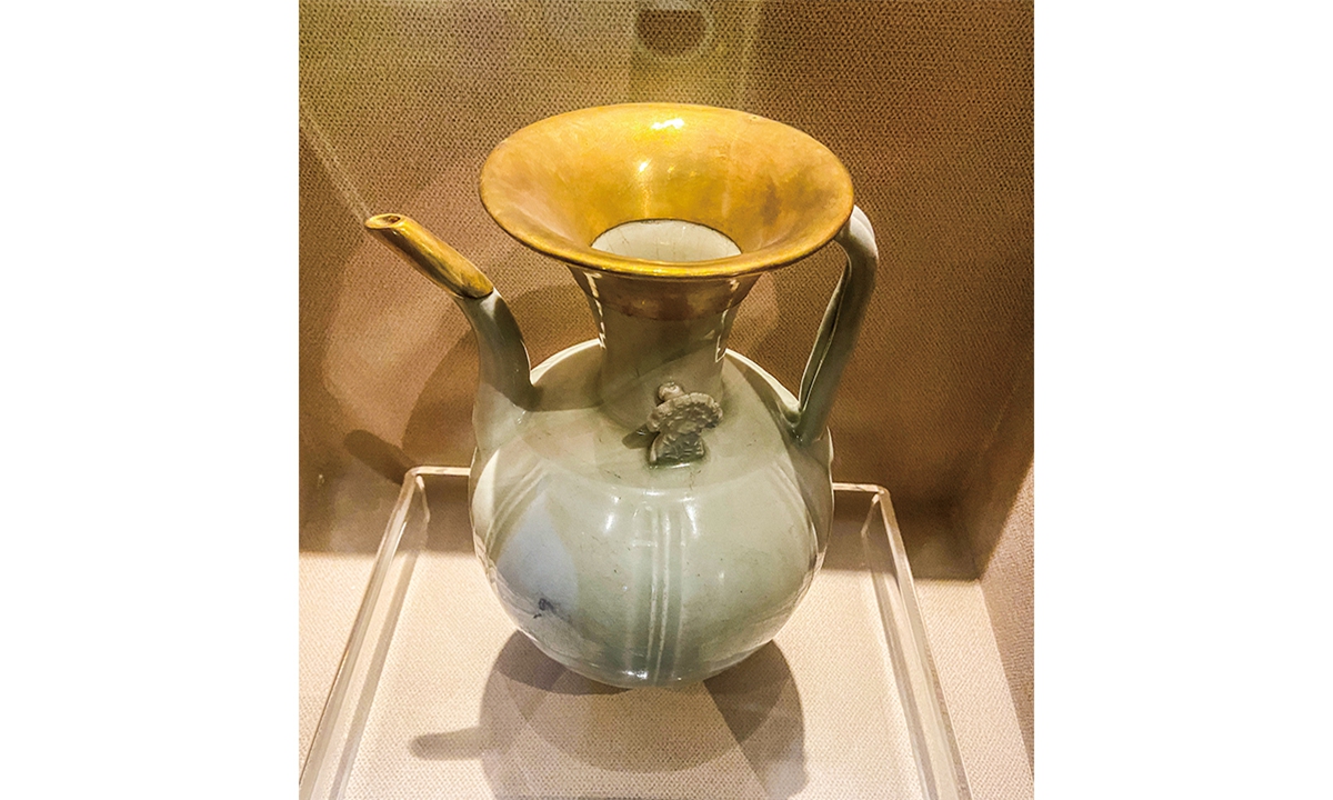 A teapot displayed at the museum Photo: Wu Jie/GT