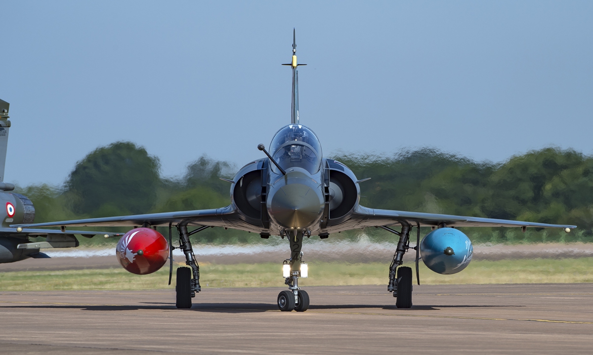 A Mirage 2000 fighter jet Photo: VCG