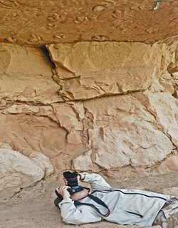 Promotional material about the dinosaur footprints found in Wulan town, Jingyuan county, Northwest China's Gansu Province. Photos: Courtesy of Xing Lida