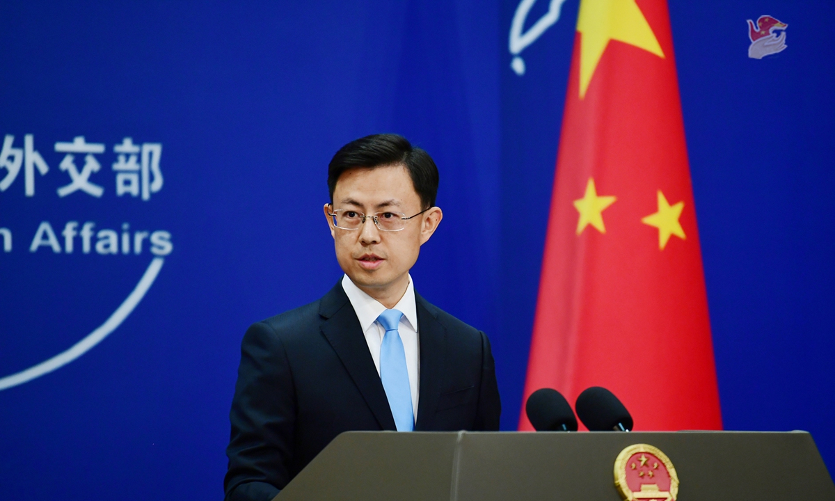 Chinese Foreign Ministry spokesperson Guo Jiakun. Photo: Chinese Foreign Ministry