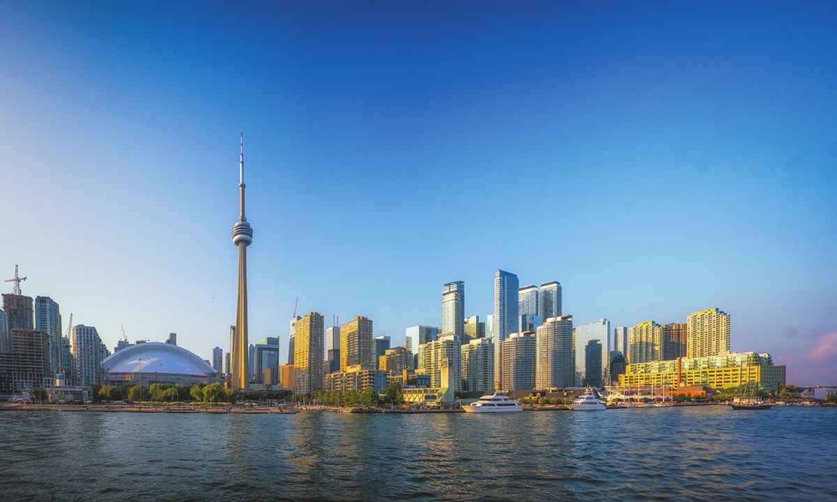 A view of Toronto,  capital city of the Canadian Province Ontario. Photo: VCG