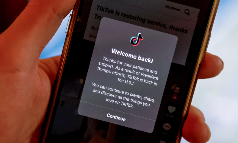 TikTok flickers back after Trump’s guarantee to delay ban