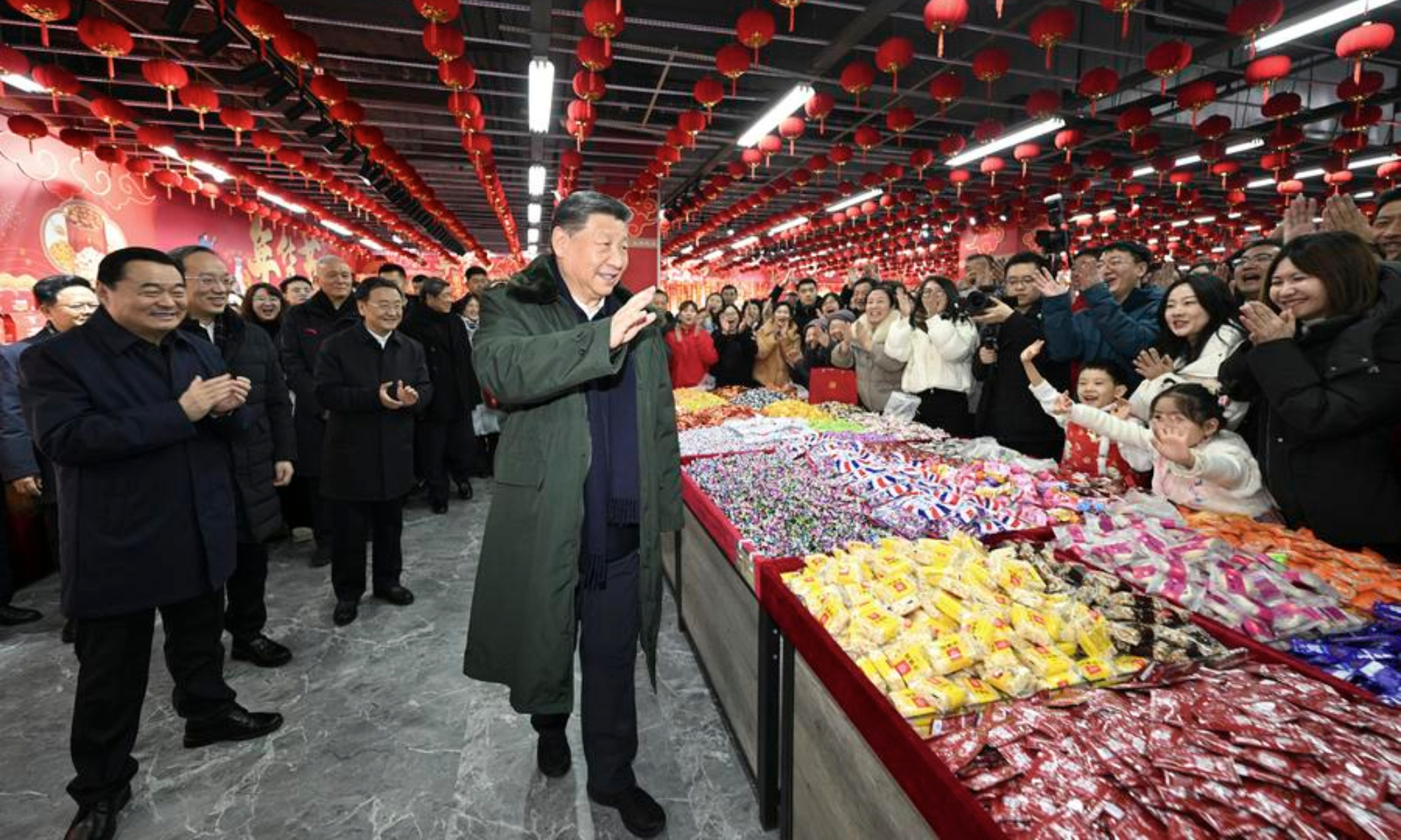 Xi extends Spring Festival greetings to all Chinese during inspection tour