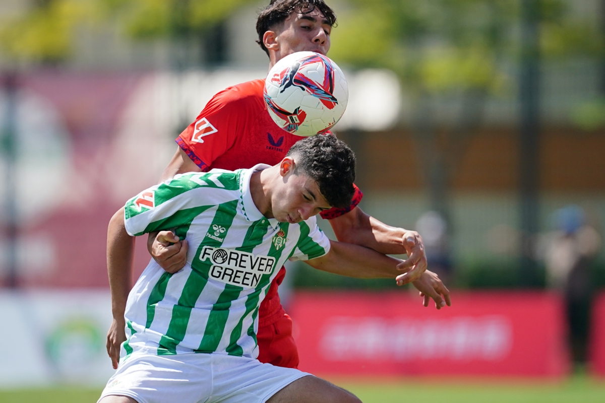 Players compete in the La Liga Hope Cup in Kunming, Yunnan Province on August 28, 2024. Photo: VCG