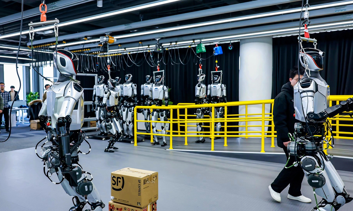 Photo: Courtesy of Humanoid Robot Kylin Training Ground