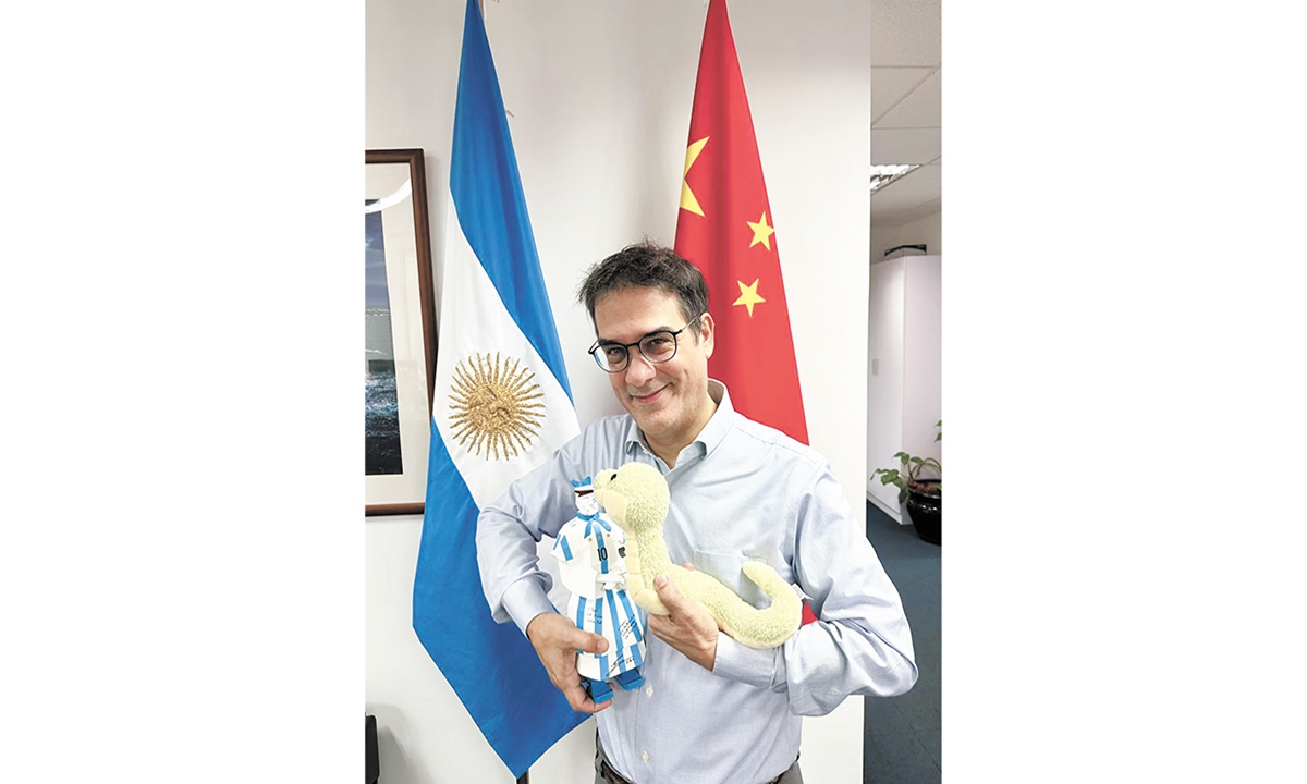 Luciano Tanto Clement, Consul General of the Republic of Argentina in Shanghai Photo: Courtesy of Consulate General of the Republic of Argentina in Shanghai