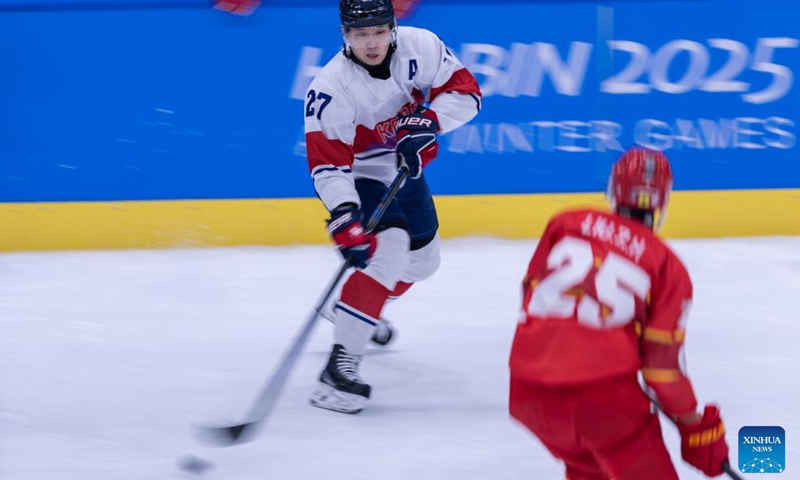 China loses to S. Korea in overtime at Asian Winter Games ice hockey