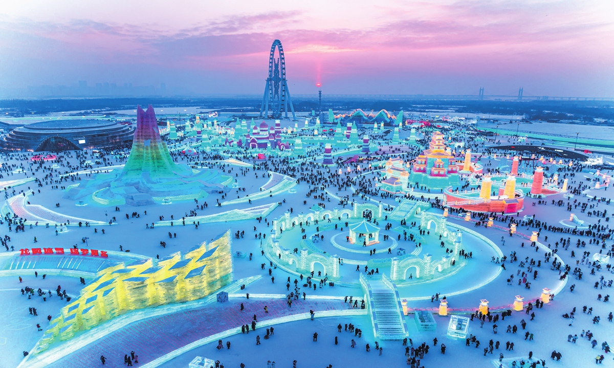 The Harbin Ice-Snow World Photo: VCG