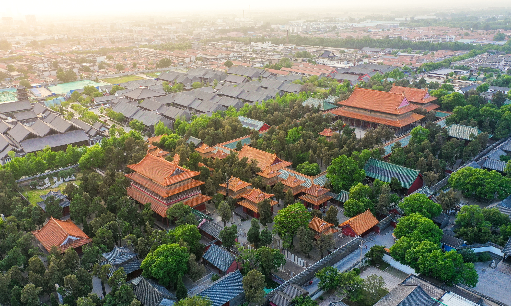 Antique glazed tiles from Confucius’ hometown bring timeless beauty to global architecture