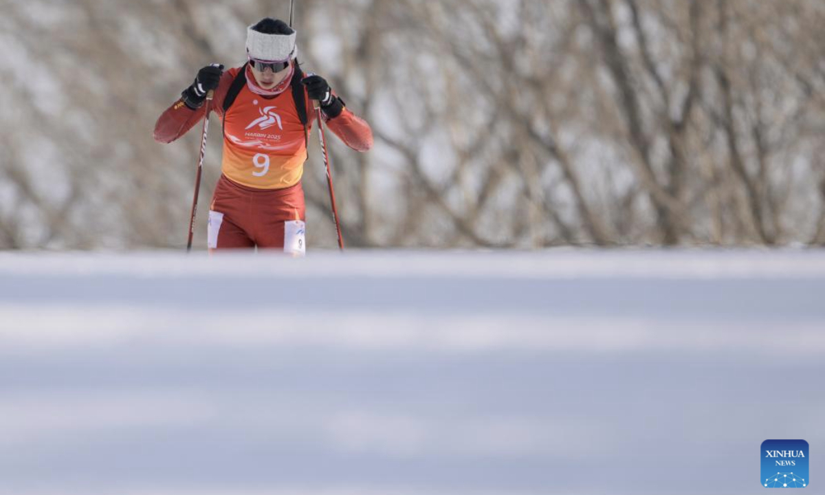 Asian Winter Games: Biathlon women's 7.5km sprint match