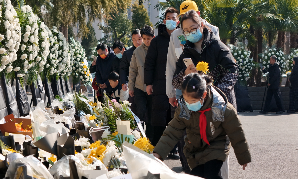 Farewell ceremony held for chief designer of China's 1st