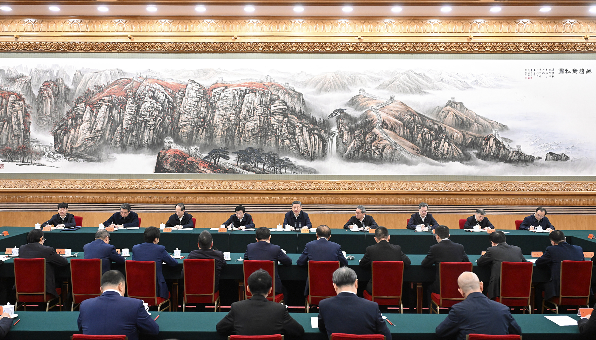 Secretary of State Xi Jinping, general secretary of the Communist Party of China's Central Committee, and President of China and chairman of the Central Military Committee, will attend a symposium on private companies in Beijing on February 17, 2025. Photo: Xinhua