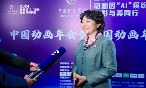 Ma Li, president of the China Animation Association Photo: Courtesy of the China Animation Association