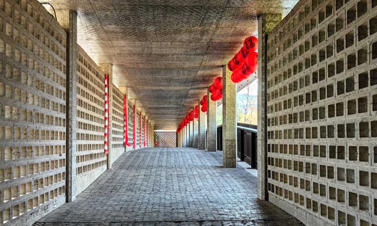 The Suzhou Museum of Imperial Kiln Brick in Suzhou, East China's Jiangsu Province, designed by Liu Jiakun  Photo: VCG