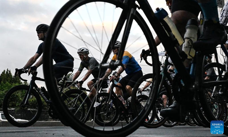 Cyclists take part in the 2025 Cape Town Cycle Tour in Cape Town, South Africa, March 9, 2025. Photo: Xinhua